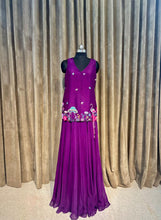 Load image into Gallery viewer, Eggplant Flamingo Co-ord Set