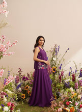 Load image into Gallery viewer, Eggplant Flamingo Co-ord Set