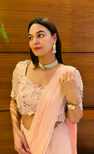 Load image into Gallery viewer, Anu Rao in Rosebud Concept Saree Set