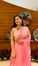 Load image into Gallery viewer, Anu Rao in Rose Pink Zinnia Lehenga Set