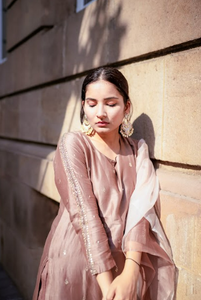 Ashu Sethi (Indyshades) in Axinite Suit Set