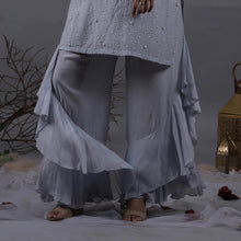 Load image into Gallery viewer, Cloud Blue Ruffle Pants