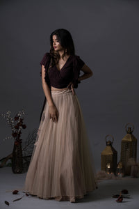 Sun Baked Tulle Skirt