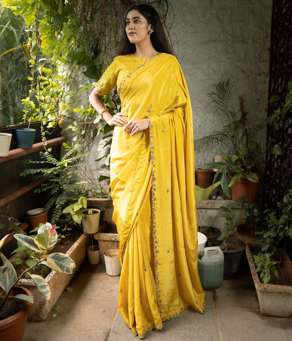 Tuscan Sun Saree