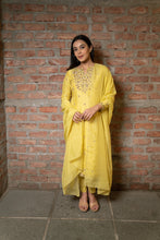 Load image into Gallery viewer, Tuscan Sun Scalloped Dupatta