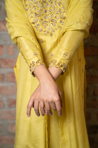 Tuscan Sun Scalloped Dupatta