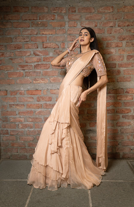 Sun Baked Concept Saree