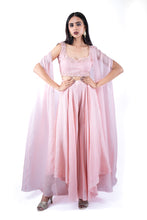 Load image into Gallery viewer, Rosebud Organza Cape