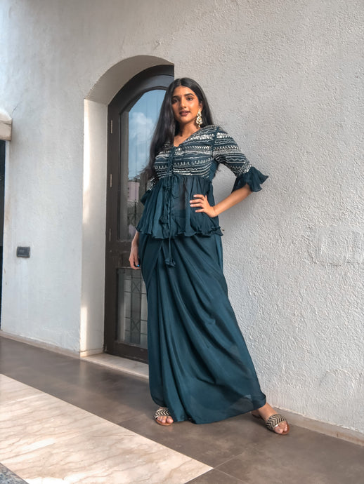 Seagrass Saree
