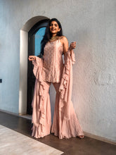 Load image into Gallery viewer, Rosebud Ruffle Dupatta